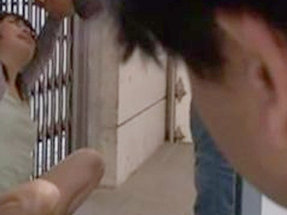 Fucking hot asian chick gets pounded by sex mania father in Tokyo garage