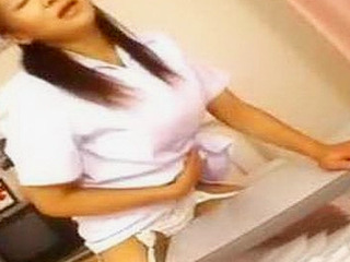 Sex-Craving Nippon Nurse's X-Rated Ride in Tokyo Hospital Bed