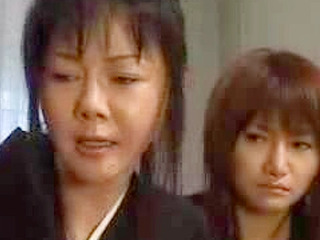 Horny Nippon Dad watches Daughter's Wild Sex with Stranger in XXX Fantasy.